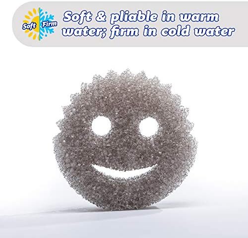Esponja Scrub Daddy - Colección Estilo - Limpiador Sin Rayones para Platos y Hogar, Resistente a Olores, Suave en Agua Caliente, Firme en Fría, - imagen 5