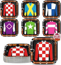 Platos Desechables QZYL de 7 Pulgadas, 50 Pcs, Cuadrados para Fiesta de Derby, Decoración de Mesa para Fiesta Temática de Caballos - imagen 1