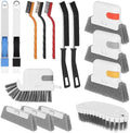 Juego de 15 Piezas de Cepillos para Limpiar Ranuras de Ventanas, Herramientas para Limpiar Grietas y Espacios, Ideal para Puertas, Teclados y - imagen 1