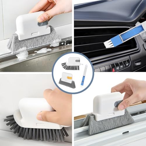Juego de 15 Piezas de Cepillos para Limpiar Ranuras de Ventanas, Herramientas para Limpiar Grietas y Espacios, Ideal para Puertas, Teclados y - imagen 7