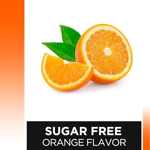 Quality Choice Polvo de Fibra Sin Azúcar de Origen Natural, Fórmula Vegetal, 48 Dosis, Sabor Naranja - imagen 4
