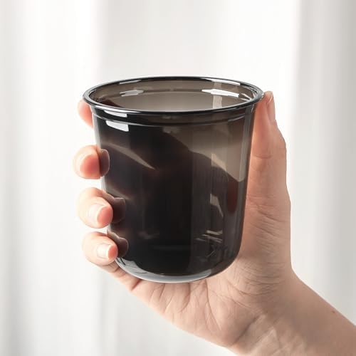 Vasos de Plástico Negro Jycnolm, 50 Pzs, 12 Oz, Copas de Vino Desechables Sin Tallo para Fiestas, Reuniones y Cumpleaños - imagen 4