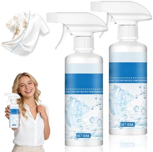 Spray Emulsificador de Manchas para Ropa 2PCS, Limpiador Seco Potente para Tela, Sin Daño en las Prendas - imagen 1