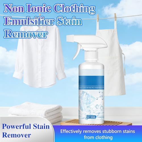 Spray Emulsificador de Manchas para Ropa 2PCS, Limpiador Seco Potente para Tela, Sin Daño en las Prendas - imagen 2