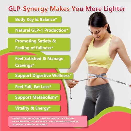 Gotas Suplemento GLP-1 para Hombres y Mujeres, Mezcla Líquida Natural 12 en 1 con Berberina HCI para Metabolismo y Digestión, Potente Bebida Diaria - imagen 3