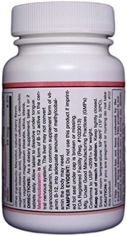 Unique B-12 Vitaminas B Sublinguales 90 cápsulas vegetales - imagen 3