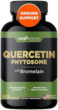Gade Nutrition Quercetina Fitósoma con Bromelina I 95% Purificada I 50X Mayor Absorción - Suplemento Efectivo para Hombres y Mujeres - Hecho en EE. - imagen 1