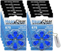 Baterías para Audífonos Hear Clear Tamaño 675 PR44 con Tab Azul (60 Baterías) + Llavero Portabaterías - imagen 1