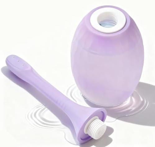 Bulbo Enema para Limpieza Anal - Kit de Enema con Nozzles de Silicona Flexible, Ducha Antirretorno y Lubricante, Cuidado Femenino y Masculino - imagen 4