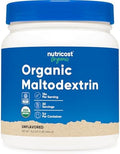Nutricost Maltodextrina Orgánica en Polvo 1lb - Libre de Gluten, No Transgénico - imagen 1