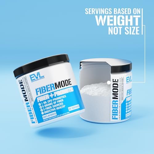 Evlution Nutrition FiberMode - Polvo de Fibra + Probióticos - Salud Digestiva y Soporte Inmunológico - 1 mil millones de CFU + 5g de Fibra - Sin - imagen 3