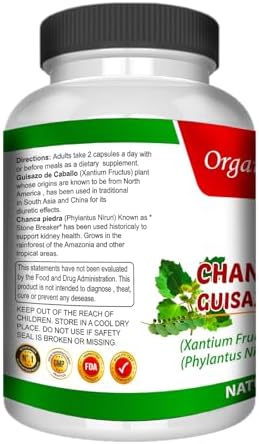 Guisazo de Caballo y Chancapiedra Life Naturals 120 cápsulas de Chanca Piedra Pura - imagen 4