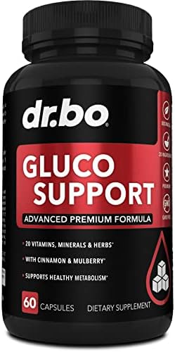 Suplemento de Gluco Soporte en Cápsulas - Suplementos para Acelerar el Metabolismo, Fórmula Herbal con Vitaminas - Optimizador Ultra Balance, Cromo, - imagen 1