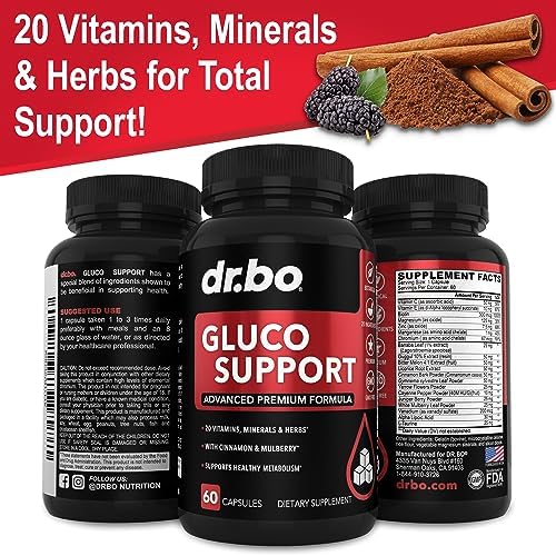 Suplemento de Gluco Soporte en Cápsulas - Suplementos para Acelerar el Metabolismo, Fórmula Herbal con Vitaminas - Optimizador Ultra Balance, Cromo, - imagen 8