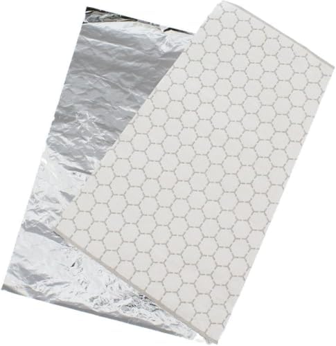 Papel de Aluminio Aislante para Sándwiches - 150 Hojas de 10 3/4 x 14 - Ideal para Sándwiches, Burritos y BBQ - imagen 1