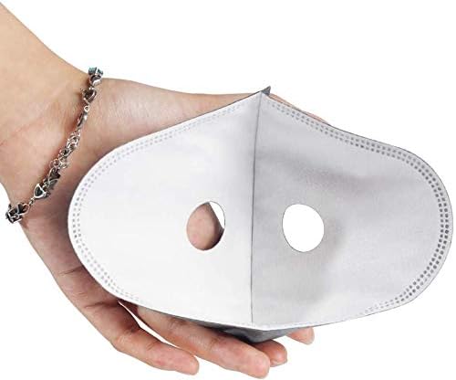 30 Piezas de Filtros de Carbón Activado para Máscaras de Ciclismo, Repuestos Antipolvo con 8 Válvulas de Respiración - imagen 4