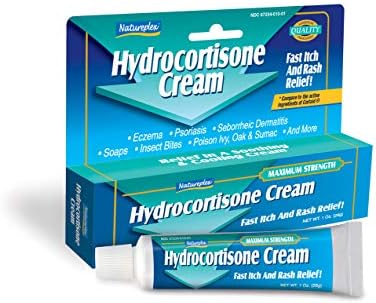 Crema de Hidrocortisona Natureplex 1% 1.0 oz (Paquete de 6) Alivio Máximo para Picazón, Urticaria, Eccema, Psoriasis y Más, Ungüento Tópico, Hecho en - imagen 3