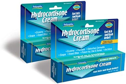 Crema de Hidrocortisona Natureplex 1% 1.0 oz (Paquete de 6) Alivio Máximo para Picazón, Urticaria, Eccema, Psoriasis y Más, Ungüento Tópico, Hecho en - imagen 5