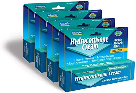 Crema de Hidrocortisona Natureplex 1% 1.0 oz (Paquete de 6) Alivio Máximo para Picazón, Urticaria, Eccema, Psoriasis y Más, Ungüento Tópico, Hecho en - imagen 7