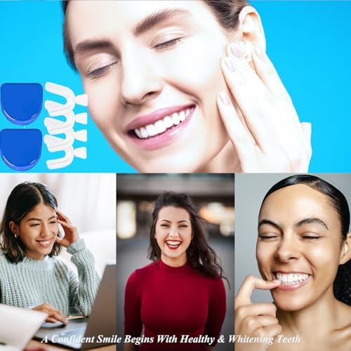 Kit de 10 Bandejas para Blanquear Dientes con 2 Cajas para Dientes, Bandejas Moldables y Herramientas de Cuidado Oral - imagen 4