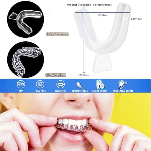 Kit de 10 Bandejas para Blanquear Dientes con 2 Cajas para Dientes, Bandejas Moldables y Herramientas de Cuidado Oral - imagen 5