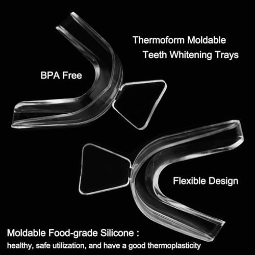 Kit de 10 Bandejas para Blanquear Dientes con 2 Cajas para Dientes, Bandejas Moldables y Herramientas de Cuidado Oral - imagen 6