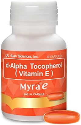 Myra E 400 IU Vitamina E d-Alfa Tocoferol (30 cápsulas) - imagen 1
