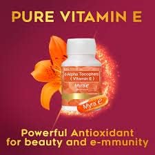Myra E 400 IU Vitamina E d-Alfa Tocoferol (30 cápsulas) - imagen 3