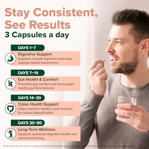 Cápsulas de Psyllium VAHDAM 1800 mg con Probióticos (2 Mil Millones CFU) | Apoya la Digestión y Salud Intestinal | 90 Cápsulas Veganas - imagen 5