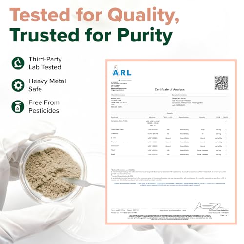 Cápsulas de Psyllium VAHDAM 1800 mg con Probióticos (2 Mil Millones CFU) | Apoya la Digestión y Salud Intestinal | 90 Cápsulas Veganas - imagen 7