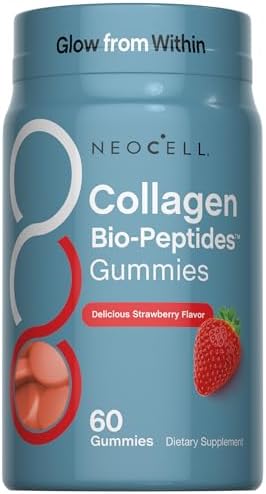 Gomitas de Colágeno NeoCell Peptides | 60 Unidades | Tipos I & III | Suplemento Avanzado para Mujeres y Hombres - imagen 1