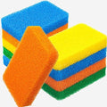 Esponjas de Silicón Patelai - 10 Piezas, Reutilizables, Suaves, para Limpiar Frutas y Verduras, Estilo Cuadrado - imagen 1