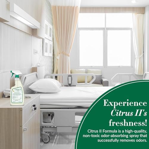 Limpiador Desinfectante Citrus II - Aroma Cítrico Fresco - Spray Desinfectante para Hogar, Hospital y Oficina - 22 Fl Oz - imagen 5