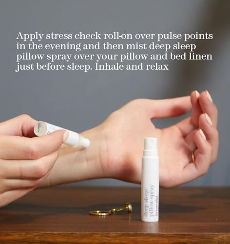 Kit de Viaje Choose Sleep de thisworks, Mini Spray de Almohada Deep Sleep y Roller Aromaterapéutico con Eucalipto, Incienso y Lavanda, 2x5ml - imagen 5