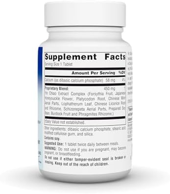 Planetary Herbals Yin Chiao Classic, Compuesto Chino para Cambios de Temporada - 450 mg - 60 Tabletas - imagen 3