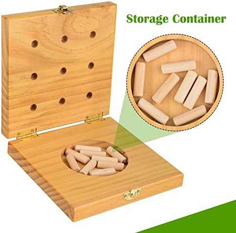 Tablero de Clavos de Madera Ultrassist de 9 Agujeros para Terapia Ocupacional, Kit de Prueba para Mejorar la Destreza Manual y Habilidades Motoras - imagen 3