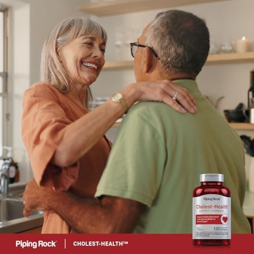 Suplemento para la Salud del Colesterol Piping Rock | 120 Softgels | Fórmula de Esteroles Vegetales | Sin OGM, Libre de Gluten - imagen 6