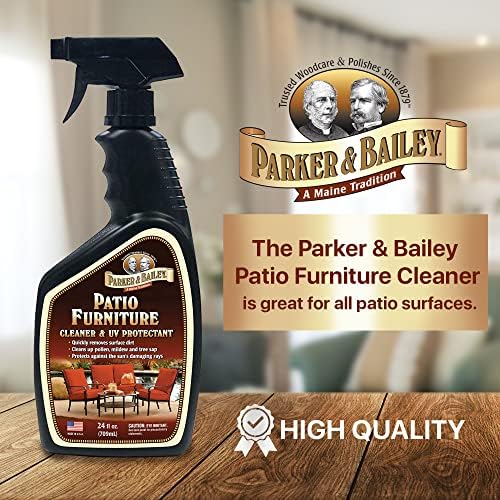 Limpiador en Spray Parker & Bailey para Muebles de Patio – Limpiador de Muebles y Cojines con Protección UV, Quitamanchas para Tela y Tapicería - imagen 2