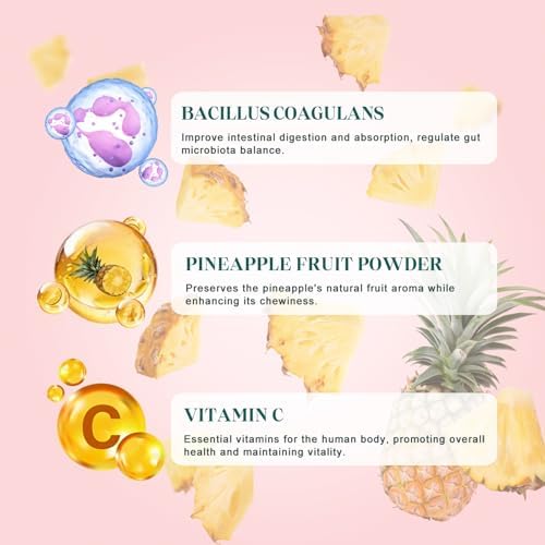 Gomitas KLKIT Premium para el Balance Femenino, Probióticos Vaginales de Piña, 60 Unidades (30 Porciones), Veganas y Sin Gluten - imagen 3