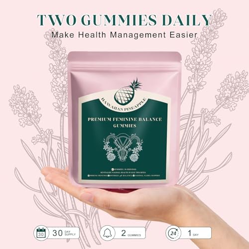 Gomitas KLKIT Premium para el Balance Femenino, Probióticos Vaginales de Piña, 60 Unidades (30 Porciones), Veganas y Sin Gluten - imagen 6