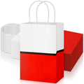 Czlotyh 24 Pzs Bolsas de Regalo de Animación en Cartón Rojo con Asa, Bolsas de Papel para Fiestas de Cumpleaños y Baby Shower - imagen 1