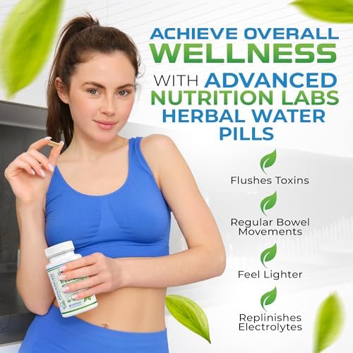 Píldoras Diuréticas de Agua Herbal para Retención de Líquidos, Inflamación y Piernas Hinchadas - Suplemento de Extracto de Diente de León - 60 - imagen 2