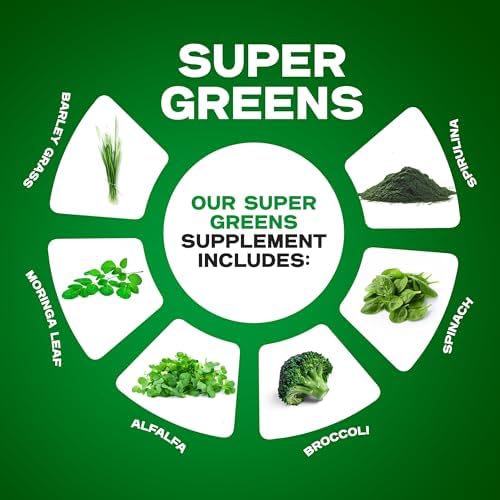 Gotas de Super Verdes Líquidas | Antioxidantes Poderosos | Apoyo Inmunológico | Salud Digestiva | Sabor a Menta | The Healthy Life for Me | 2oz - - imagen 5