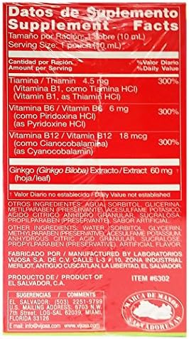 Pouches de Multivitaminas Nervidoce 12 Contenidos - con Ginkgo Biloba y Complejo B - imagen 4