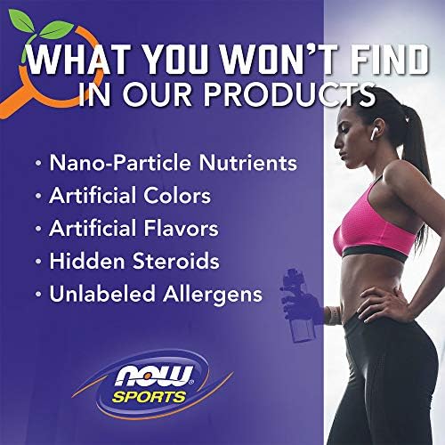 NOW Foods L-Glutamina 1,000 mg, 120 Cápsulas - imagen 3