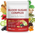 Suplemento de 300 Cápsulas Blandas para el Control de Azúcar en Sangre, con Canela, Cúrcuma, Regaliz, Pimienta Negra y Más, Vegano, No OGM, Sin Gluten - imagen 1