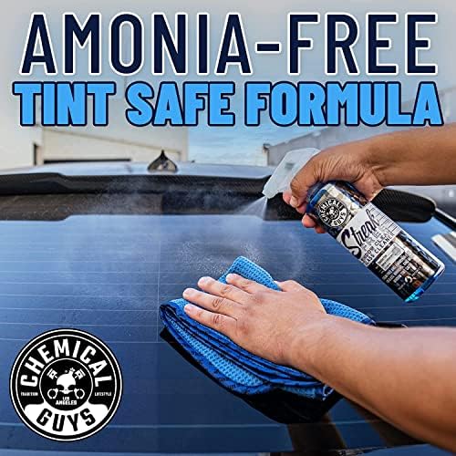 Limpiador de Ventanas Chemical Guys Sin Rayas – Limpiador de Cristales Sin Amoníaco, Seguro para Películas, Espejos, Pantallas Táctiles, Parabrisas y - imagen 7
