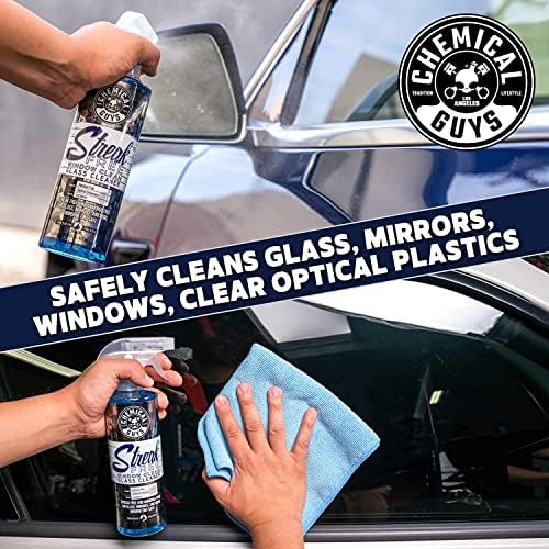 Limpiador de Ventanas Chemical Guys Sin Rayas – Limpiador de Cristales Sin Amoníaco, Seguro para Películas, Espejos, Pantallas Táctiles, Parabrisas y - imagen 8