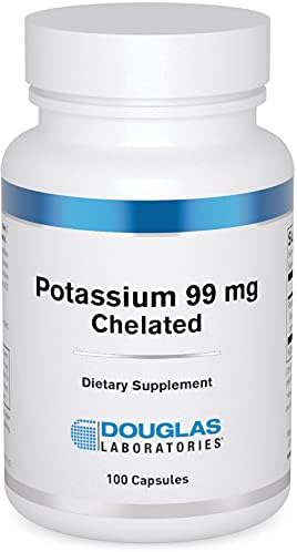 Douglas Laboratories Potasio 99 mg Quelado | Apoya Impulsos Nerviosos, Función Muscular Esquelética y Presión Arterial Normal | 100 Cápsulas - imagen 1