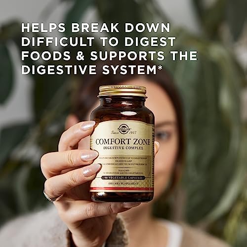 Solgar Comfort Zone Complejo Digestivo - 90 Cápsulas Vegetales - Enzimas para Apoyar la Digestión Natural - Kosher - 90 Porciones - imagen 6